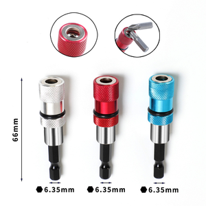 1/4 \ "stelo esagonale in acciaio inossidabile a cambio rapido supporto per <span class=keywords><strong>punte</strong></span> magnetiche semplice Torx screwwhead fai da te di grado elettrico OEM CrV Box - Product Image 5