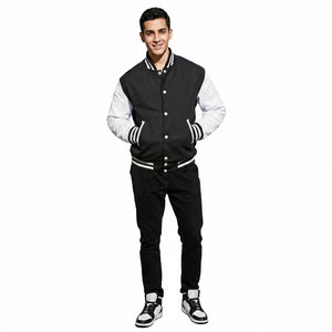 100% Polyester Satin Varsity <b>Jacket</b> Custom Varsity <b>Jackets</b> College <b>Baseball</b> <b>jacket</b> <b>for</b> <b>men</b> - Product Image 1