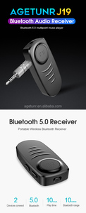 J19 Kit de coche inalámbrico <span class=keywords><strong>Bluetooth</strong></span> mini Audio portátil manos libres <span class=keywords><strong>Bluetooth</strong></span> 3,5mm <span class=keywords><strong>USB</strong></span> AUX adaptador estéreo <span class=keywords><strong>receptor</strong></span> de mú - Product Image 6
