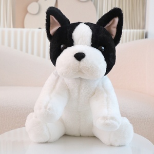 Venta al por mayor Kawaii perro <span class=keywords><strong>Bulldog</strong></span> francés juguete de peluche Animal relleno niños regalo decoración del hogar sentado <span class=keywords><strong>Bulldog</strong></span> francés muñeca - Product Image 2