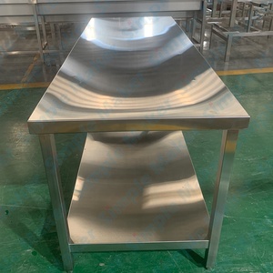 Bán buôn thép không gỉ bàn làm việc khách sạn nhà bếp thiết bị nhà bếp làm việc băng ghế dự bị bảng cho nhà hàng - Product Image 2