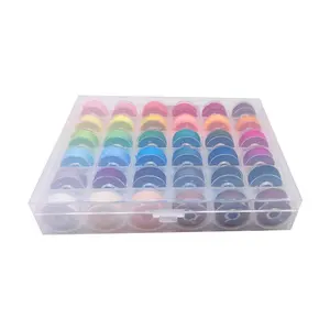 Bobines de fil multicolores pour Machine à coudre, 10 pièces, bobines de fil en plastique pour les Machines à coudre et les accessoires de courtepointe