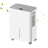 Nouveau Déshumidificateur Intelligent 25 Pintes 2025, 110 V, Ultra Silencieux (38 dB) et Certifié CE pour Maison/Sous-sol