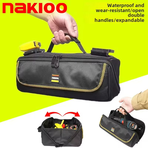 Electrician Heavy-Duty Waist <strong>Bag</strong> Sturdy and Durable <strong>Mini</strong> Portable <strong>Tool</strong> Satchel Waterproof Polyester OEM Customizable - Product Image 3