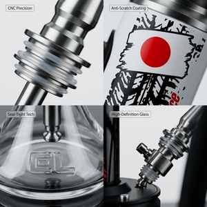 Cachimba de Aluminio de Alta Calidad, Estilo Ruso y Japonés, El Bomber Midnight Off Road, Narguile - Product Image 4