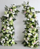 Op maat gemaakte OEM ODM bloemenbogen voor herfstbruiloften, handgemaakte zijden kunstbloemen voor bruiloftdecoratie, evenementen en feestdecoratie