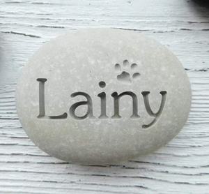 Inciso a mano di Pietra Roccia OEM <span class=keywords><strong>Pet</strong></span> Memorial Roccia - Product Image 1