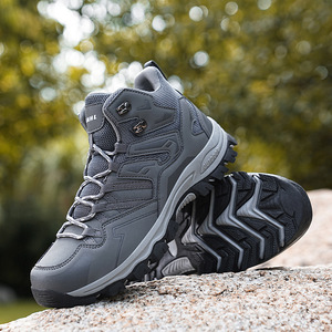 Chaussures de randonnée unisexes respirantes en mesh à talon bas pour la course en trail en extérieur avec boucle – En stock - Product Image 3
