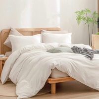 Literie de couette d'hôtel 100% coton ensemble de literie personnalisé de luxe queen king size