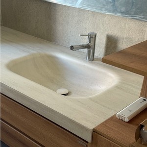 <span class=keywords><strong>Dalle</strong></span> de porcelaine flexible grand format ADELA, effet marbre, pierre frittée, courbée à chaud - Product Image 4