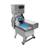 Hachoir industriel multi-lames pour légumes, pour pommes de terre, avec changement rapide de fonction (tranchage, découpe en dés, râpage, déchiquetage), construction en acier inoxydable