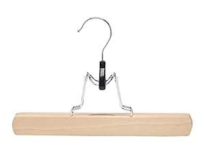 Cintre d'extension de cheveux en <span class=keywords><strong>bois</strong></span> laqué pour perruque <span class=keywords><strong>Design</strong></span> peu encombrant pour magasin de vêtements, garde-robe ou salon - Product Image 2