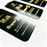 Protection d'écran en verre trempé ESD Super X OG Grade AAA High 9H pour 17/18 Pro Max, antichoc, anti-explosion, ultra-fin, pour téléphone portable