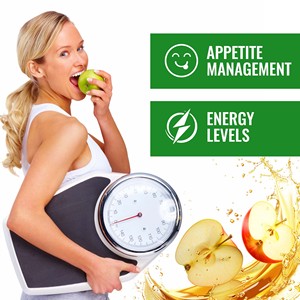 Custom Label Apple Cider Vinegar Capsules with Vitamin C Promotes Feeling of Fullness Apple Cider Vinegar Capsules - Product Image 3