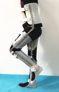 เทคโนโลยียึดขาหักด้วยแผ่น PP ของ HKAFO พร้อมอุปกรณ์พยุงข้อต่อแบบเคลื่อนไหวได้ 4.0  พร้อมห่วงล็อคแบบวงแหวนที่ติดกับเอว ความหนา 2 มม. A6 - Product Image 6