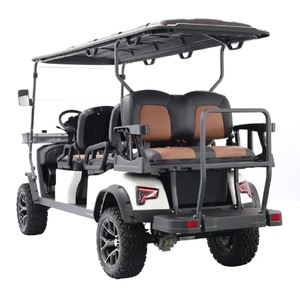Carrito de Golf de 6 Plazas 2025 con Batería de Litio, Velocidad de 30-50 km/h y Autonomía de 70-90 km, Carrito de Golf Económico, Nuevo Diseño - Product Image 4