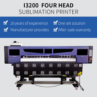 Impresora Digital de Sublimación Industrial de Alta Gama con 4 Cabezales I3200, Máquina Textil de 1.9m