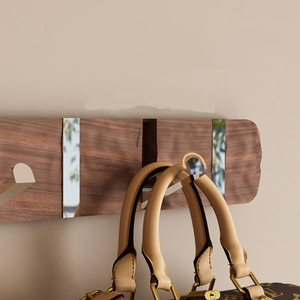 Ganci <span class=keywords><strong>a</strong></span> Muro Nascosti per Vestiti con Ganci Retrattili Decorativi in Plastica Nera Multifunzione Durevoli per <span class=keywords><strong>Cucina</strong></span> e Bagno - Product Image 1