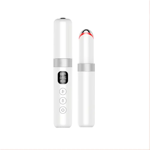 Hot Op Maat Gemaakte Oog Kraaienpootjes Massage Ijzeren Stick Led Rood Licht Oogverzorging Therapie Ems Massager