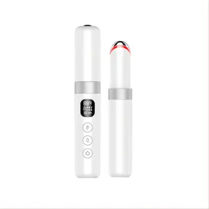 Hot Op Maat Gemaakte Oog Kraaienpootjes Massage Ijzeren Stick Led Rood Licht Oogverzorging Therapie Ems Massager