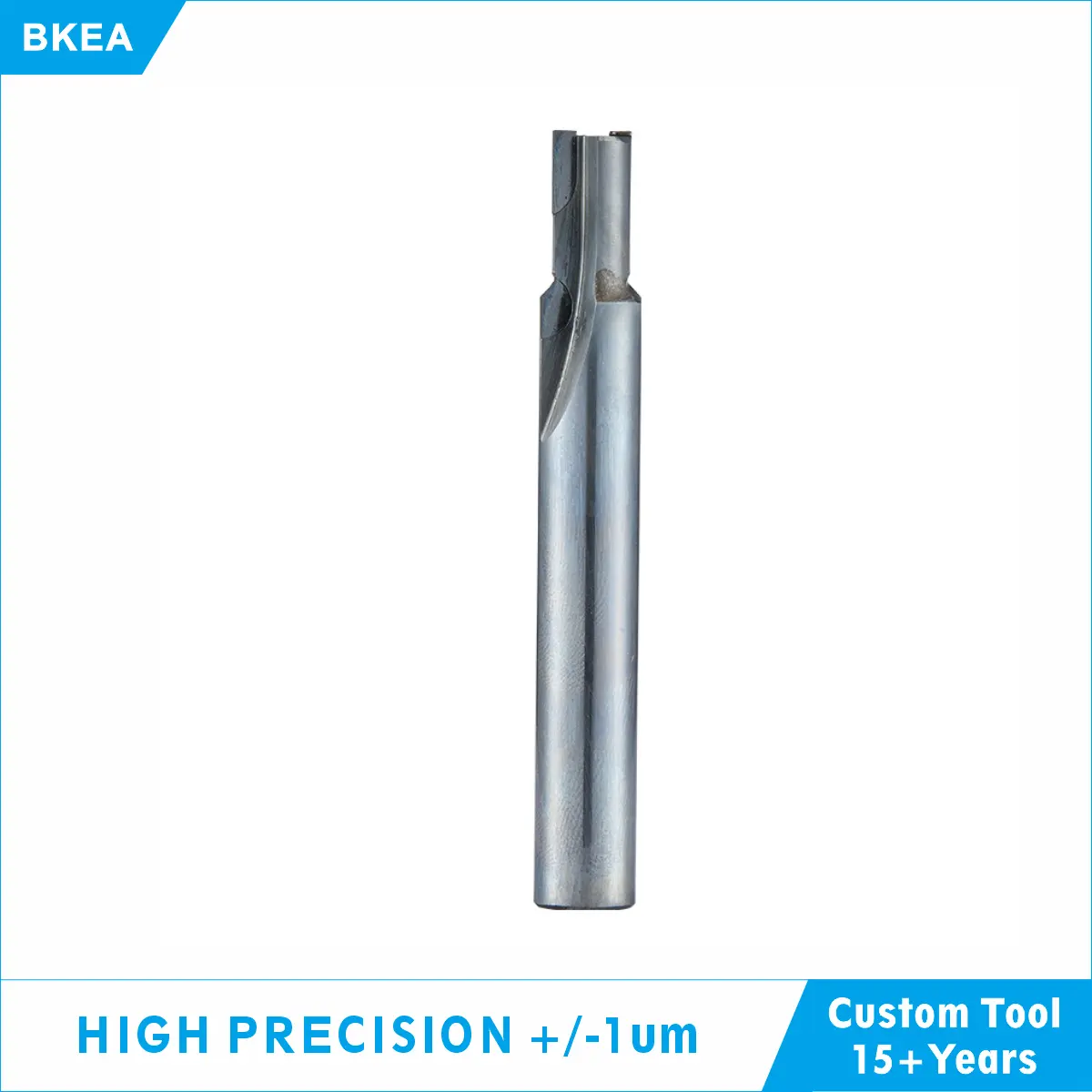 BKEA PCD-escariador de taladro escalonado de doble filo, herramientas de diamante de perfil de alta precisión, pieza de perforación de carburo, PCD