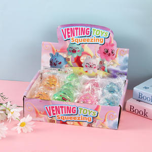 Juguetes de descompresión de TPR con purpurina de colores, en forma de excremento de superhéroe, para aliviar el estrés, regalo promocional, gran venta para niños - Product Image 4