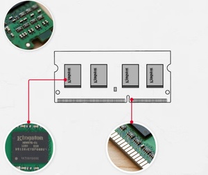 คิงส์ตัน <span class=keywords><strong>DDR3</strong></span> <span class=keywords><strong>RAM</strong></span> 1600MHz <span class=keywords><strong>8GB</strong></span> SODIMM หน่วยความจำ 1.35V สำหรับโน้ตบุ๊คแล็ปท็อป - Product Image 5