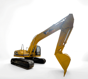 Excavadora hidráulica de cadenas Cat 320BL usada, en buen estado, pocas horas de uso, pintura original, gran potencia para obras de construcción - Product Image 1