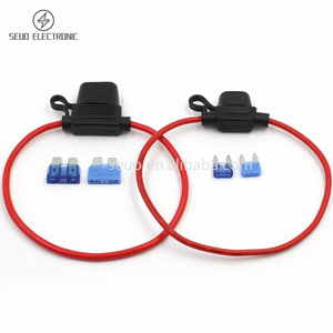 F114-C Auto Auto 12 AWG 12VDC Medium Standard Blade Sicherungs halter Wasserdichte Abdeckung Inline-Sicherungs halter für Auto LKW Marine - Product Image 4