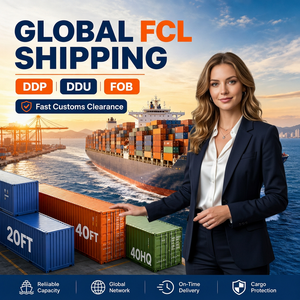 ตัวแทนขนส่งสินค้าทางทะเลแบบ FCL สำหรับตู้คอนเทนเนอร์ขนาด 20GP 40HQ 40GP บริการขนส่งสินค้าระหว่างประเทศแบบ Port to Port พร้อมบริการโลจิสติกส์ระหว่างประเทศ - Product Image 1