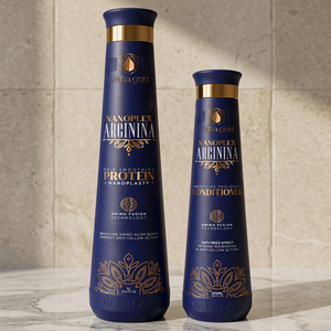 Ensemble de protéines lissantes et d'après-shampoing lissant Nanoplex Arginina - Product Image 2