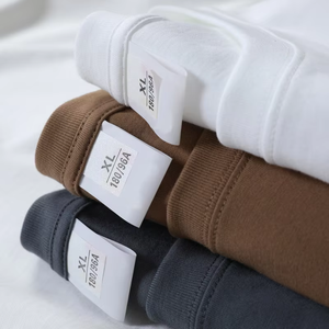 US for Polo Camiseta extragrande de verano para hombre Alta calidad 100% algodón Cuello blanco liso con estampado de manga larga Estampado de manga completa - Product Image 2