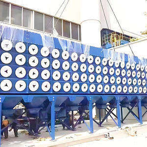 Collettore di polvere industriale della cartuccia del filtro dell'aria con pulizia automatica per la stanza di sabbiatura ceramica del taglio della fibra - Product Image 2