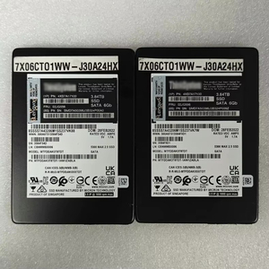 4XB7A17100 5300MAX ฮาร์ดดิสก์ SSD แบบ SATA ภายใน ความจุ 3.84TB ใช้แล้ว ให้พื้นที่จัดเก็บข้อมูลขนาดใหญ่สำหรับไฟล์ดิจิทัล - Product Image 1