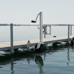 Martinetto girevole per carichi pesanti da 450 kg per rimorchi di barche e imbarcazioni - Product Image 2