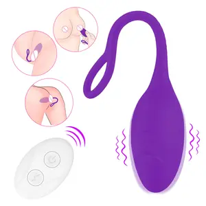 成年女同性恋女性手淫鸡蛋振动器性玩具，适合女性阴部和肛门