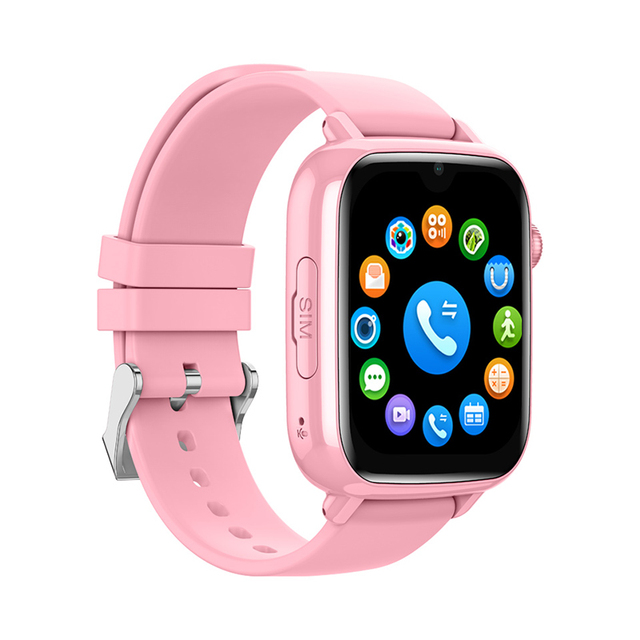 4G Android Kids Smart Watch D41 with Encoder 800mAh Video Call Fitness Tracker SOS LBS GPS Smartwatch for Children Phone Watch