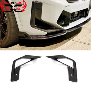 Kit d'<span class=keywords><strong>a</strong></span>ération latérale de pare-chocs avant en fibre de carbone sèche Offres Spéciales accessoires de voiture pour <span class=keywords><strong>BMW</strong></span> F97 X3M F98 X4M LCI 2022-2024 - Product Image 1