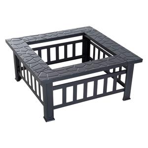Foyer multifonctionnel <span class=keywords><strong>pour</strong></span> chauffage extérieur, <span class=keywords><strong>cheminée</strong></span> de jardin de Patio en métal, Table, <span class=keywords><strong>barbecue</strong></span> - Product Image 3