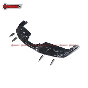 Great Quality Upgrade to Rowen Style Carbon Fiber <b>Car</b> Front <b>Diffuser</b> Lip <b>for</b> Ferrari 488 - Product Image 6