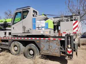 ZTC250V ZOOMLION truk derek bekas, diskon besar 2018 komponen inti asli kondisi baik kapasitas 25 Ton terukur harga rendah - Product Image 4