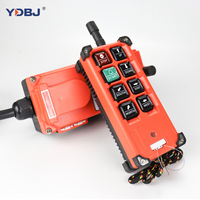 YDBJ F21-E1B 220V Télécommande sans fil RF 6 canaux pour grue, étanche et antichoc, portée 100m