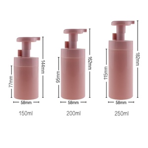 150ml-200ml-250ml HDPE a doppio strato bottiglia della pompa della schiuma per la cura della pelle siero bolle di disinfettante per le <span class=keywords><strong>mani</strong></span> <span class=keywords><strong>detergente</strong></span> per il viso per uso Modulare - Product Image 5