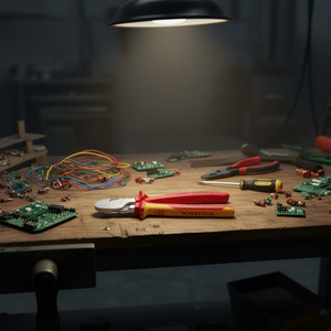 Coupe-fil latéral Knipex 74 06 200 1000V, outil de coupe de fils isolés - Product Image 2