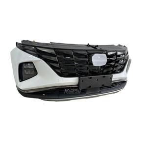 Pare-chocs avant pour <span class=keywords><strong>Hyundai</strong></span> Tucson NX4 2022-2026, incluant la calandre, le radiateur, le ventilateur et les composants du pare-chocs - Product Image 2