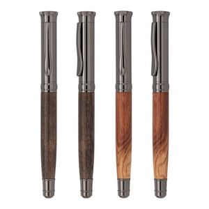 High Quality Luxury Custom Office Signature <b>Pen</b> Excellent Ballpoint Design 0.7mm Multi-<b>Colored</b> Ink Eco-Friendly Wooden Barrel - Product Image 1