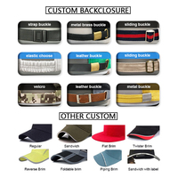 OEM de alta calidad de 6 paneles de algodón con borde curvo al por mayor azul amarillo de color personalizado bordado Logo gorra de béisbol