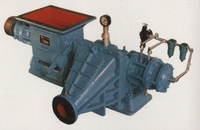 Système de convoyeur pneumatique industriel mobile à vis pour ciment, cendres volantes et sable, avec pompe Fuller
