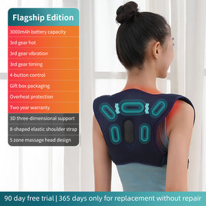 Corrector de Postura para Aliviar el Dolor de Espalda con Calor y Vibración, Masajeador de Espalda para Hombres y Mujeres - Product Image 3