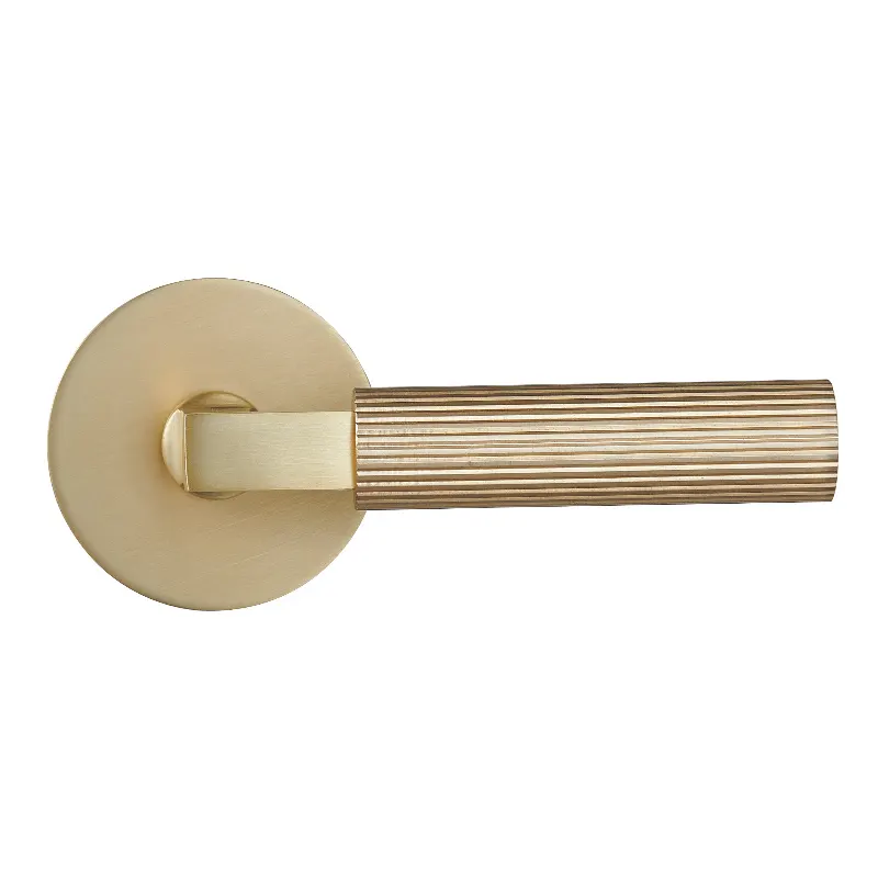 실내 문을 위한 호화스러운 현대 디자인 레버 자물쇠, 60 조정 래치를 가진 고품질 아연 합금 문 손잡이 자물쇠